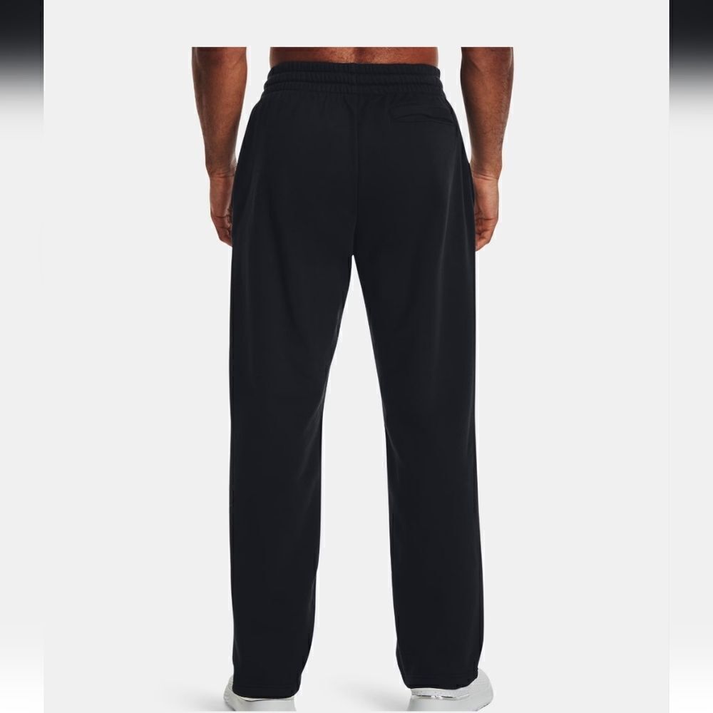 708 NWT Men's UA Rival Fleece Pants regular Inseam: 31.25" - Picture 2 of 4